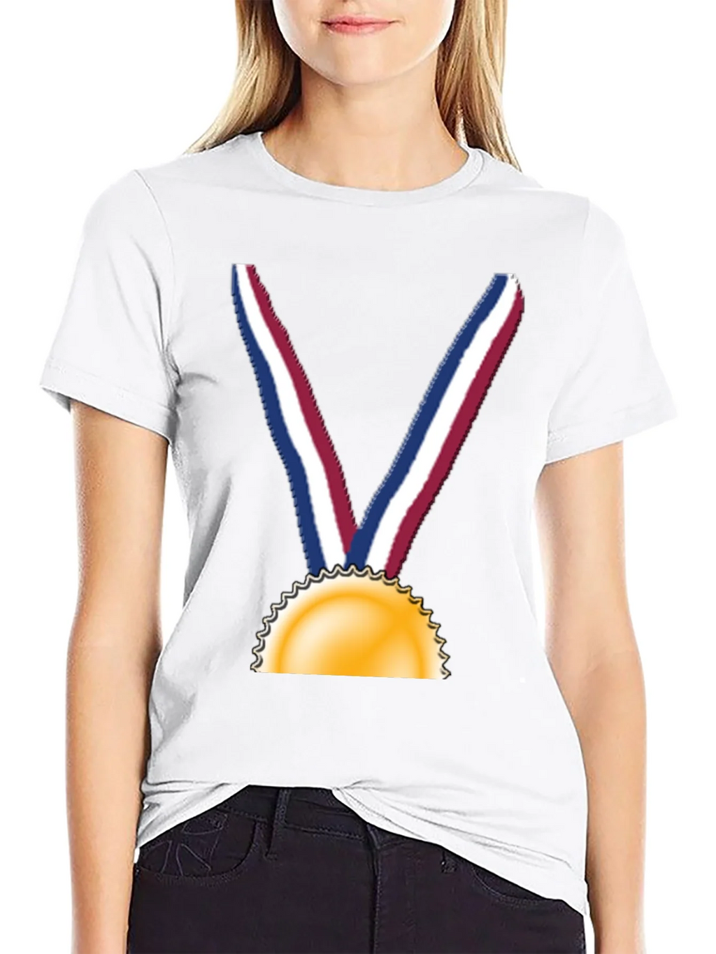 Gold Medal Graphic Tee - Champion Style product image 8