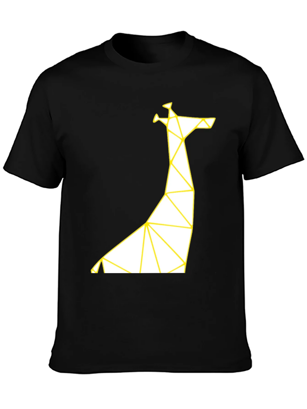 Geometric Giraffe T-Shirt - Modern Graphic Tee product image 3