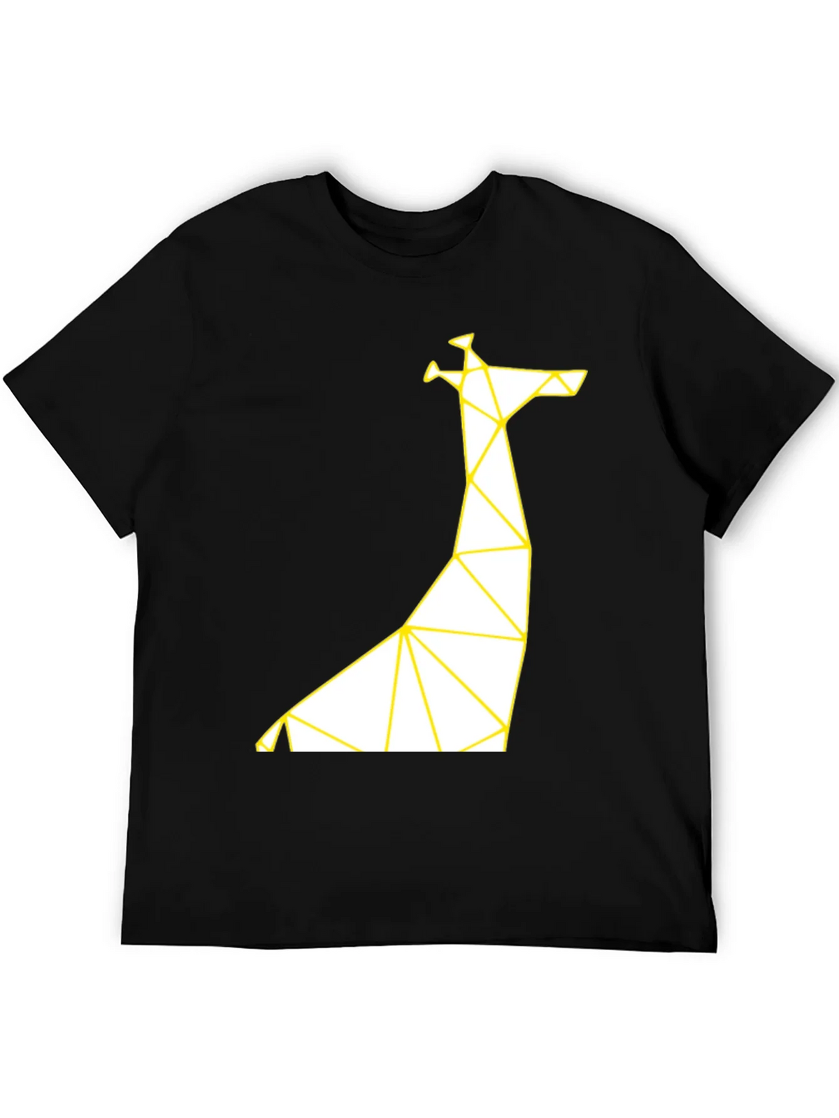 Geometric Giraffe T-Shirt - Modern Graphic Tee product image 5