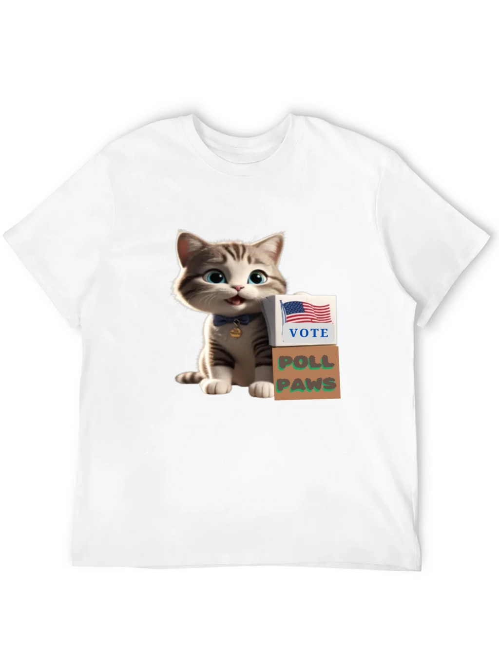 Vote Poll Paws T-Shirt product image 11