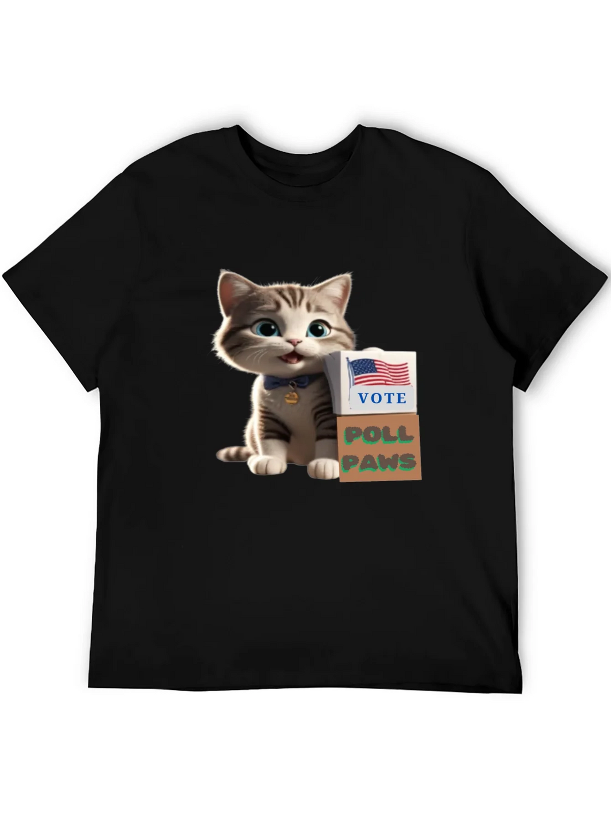 Vote Poll Paws T-Shirt product image 5