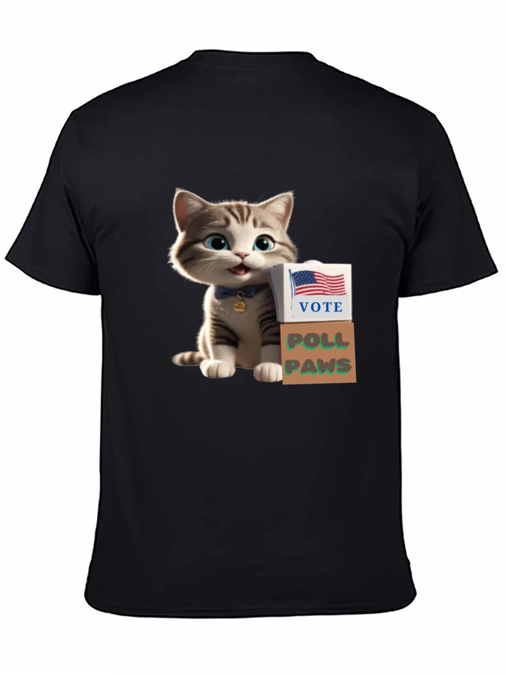 Vote Poll Paws T-Shirt product image 4