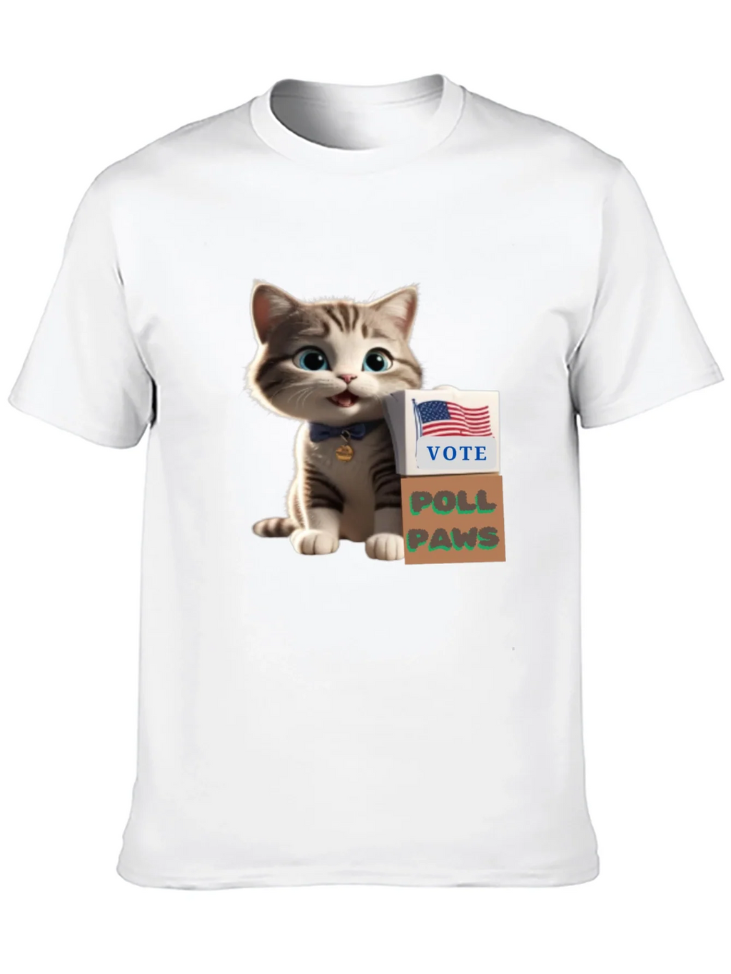 Vote Poll Paws T-Shirt product image 9