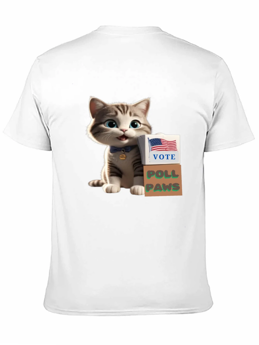 Vote Poll Paws T-Shirt product image 10
