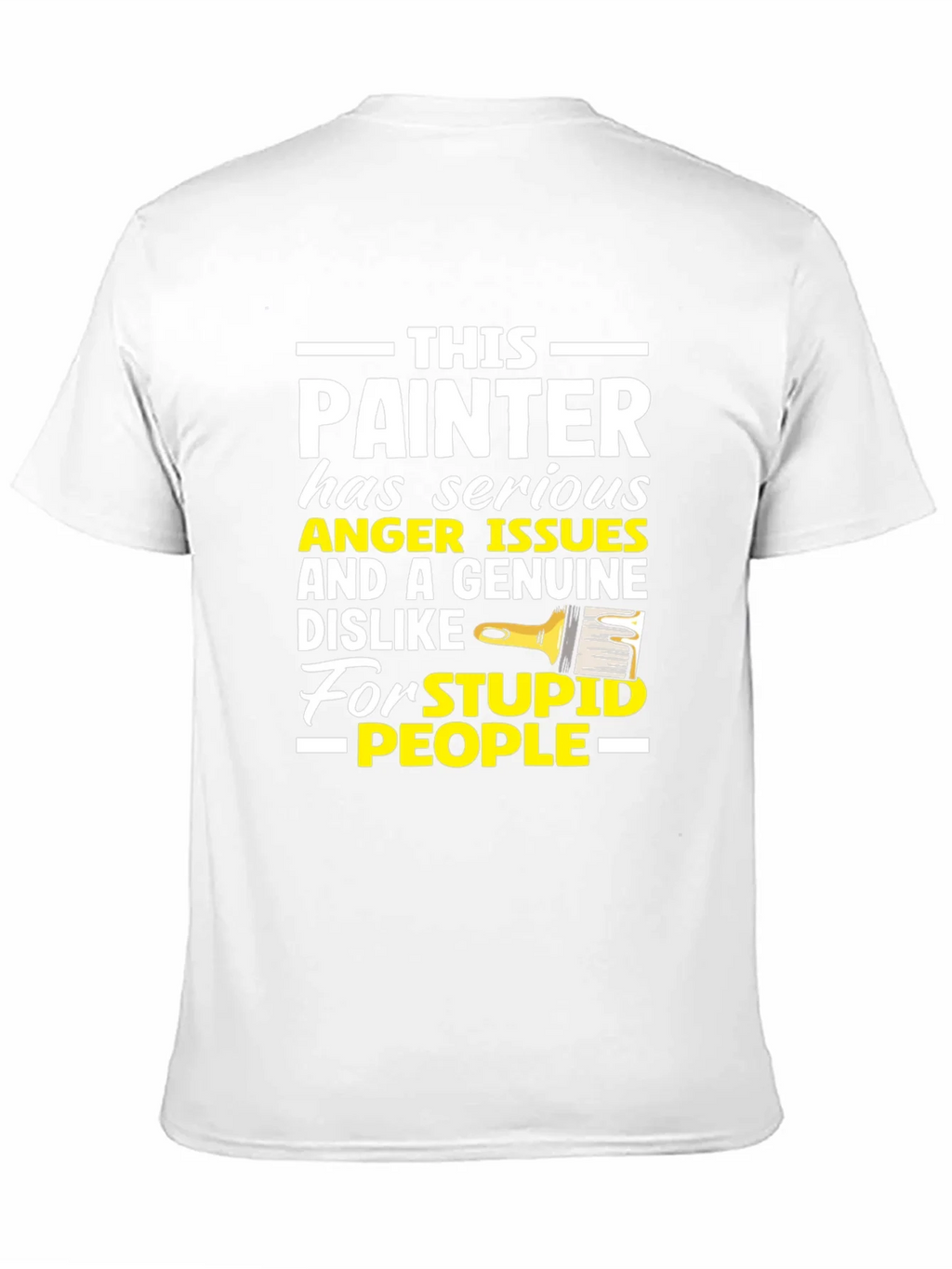 Painter Anger Issues Humor Graphic Tee product image 10