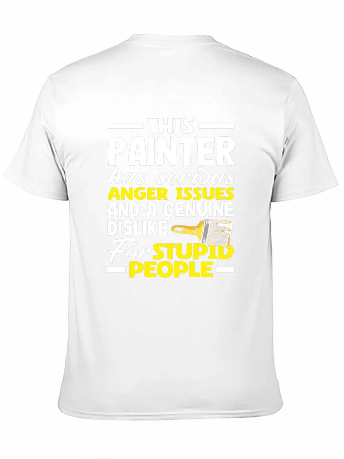 Painter Anger Issues Humor Graphic Tee product image 10
