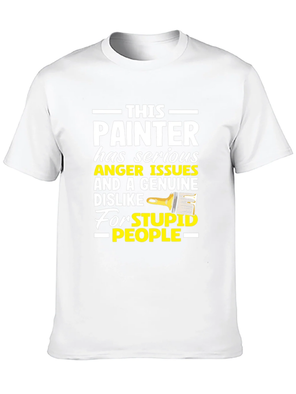 Painter Anger Issues Humor Graphic Tee product image 9