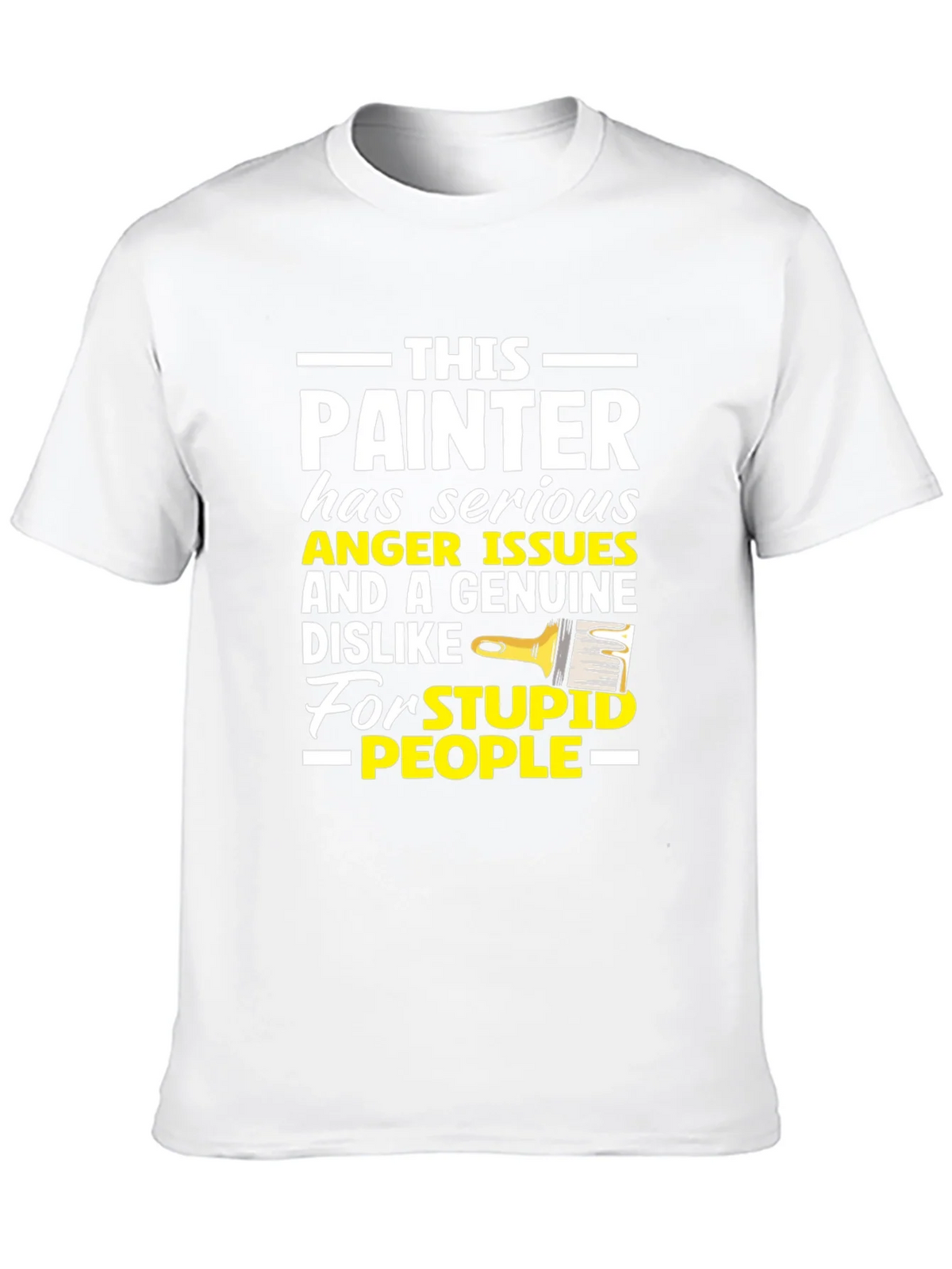 Painter Anger Issues Humor Graphic Tee product image 9