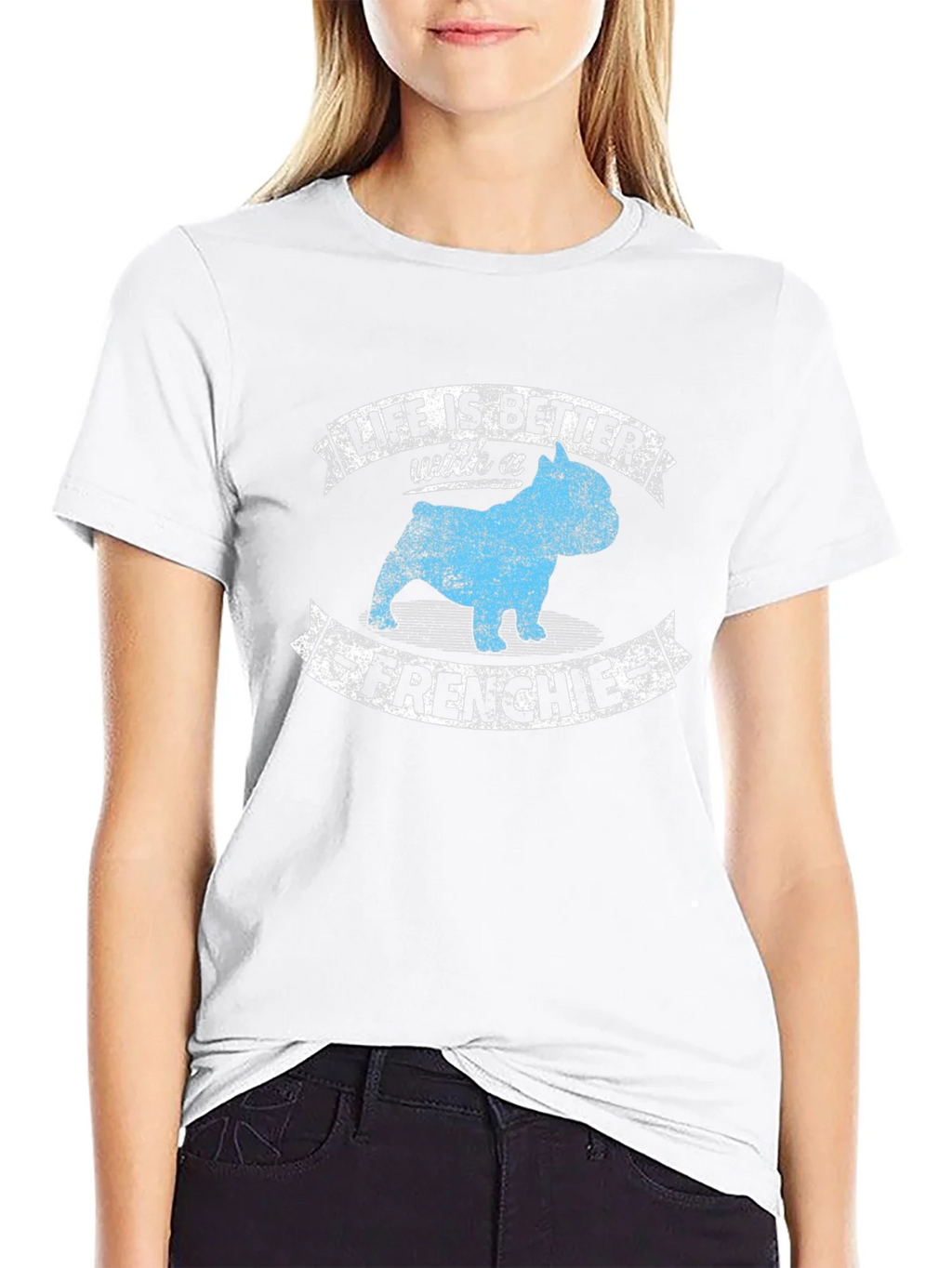 Life is Better with a Frenchie T-Shirt product image 6