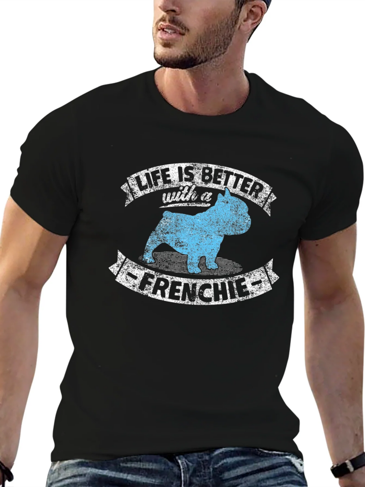 Life is Better with a Frenchie T-Shirt product image 5