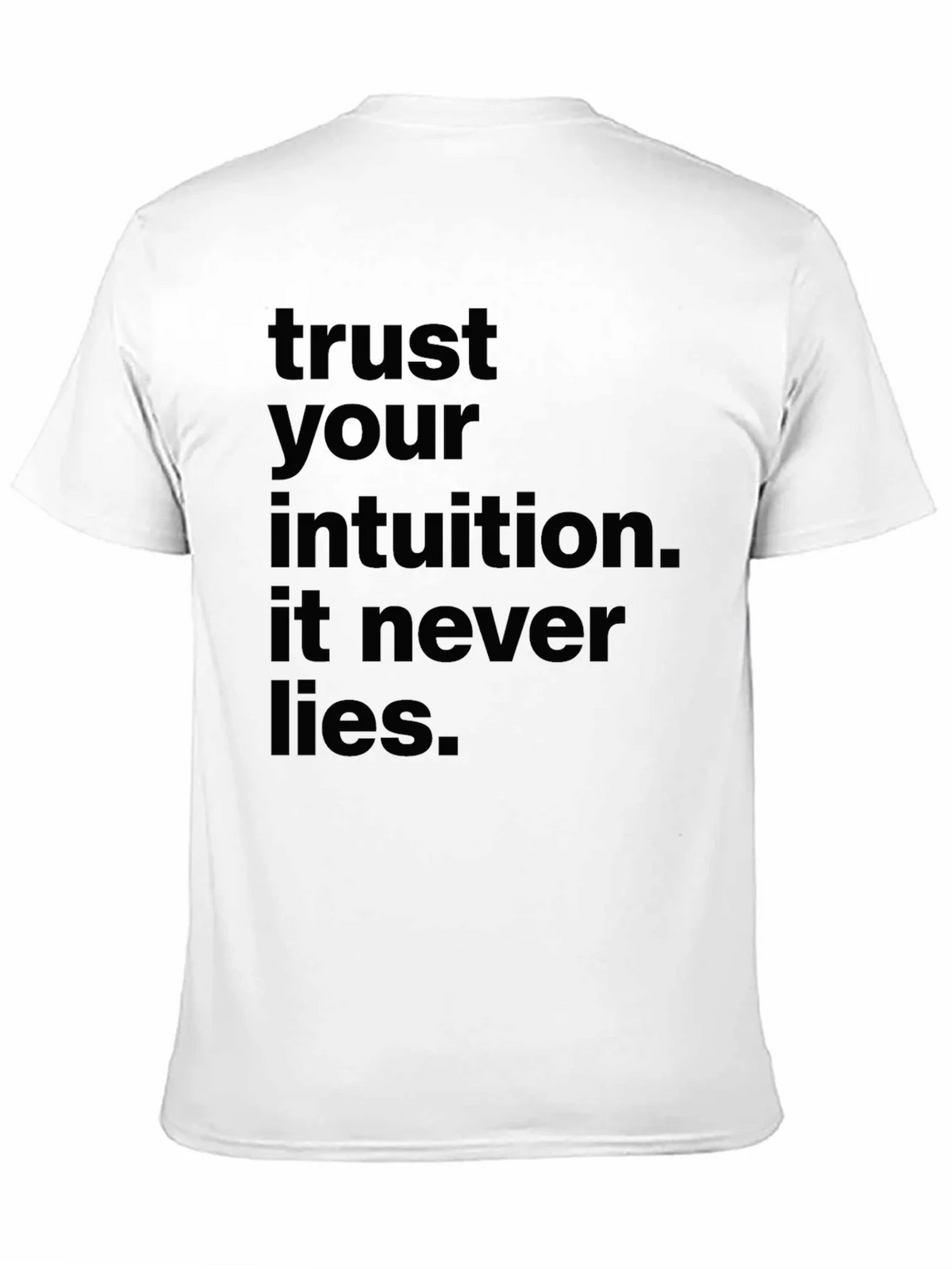 Trust Your Intuition Black T-Shirt product image 9