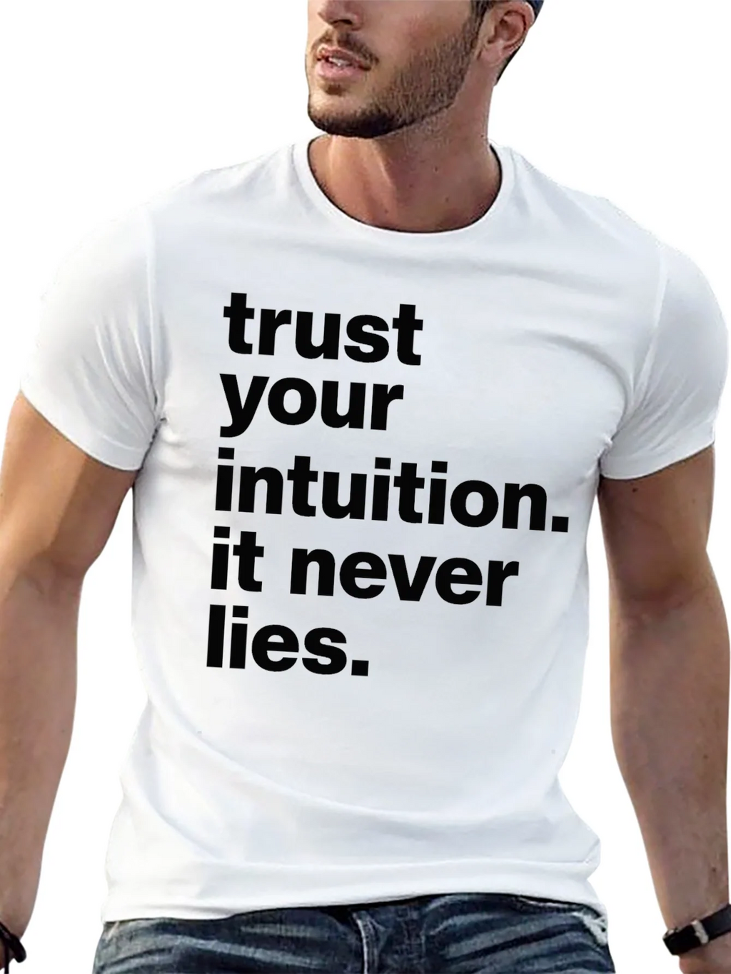 Trust Your Intuition Black T-Shirt product image 11