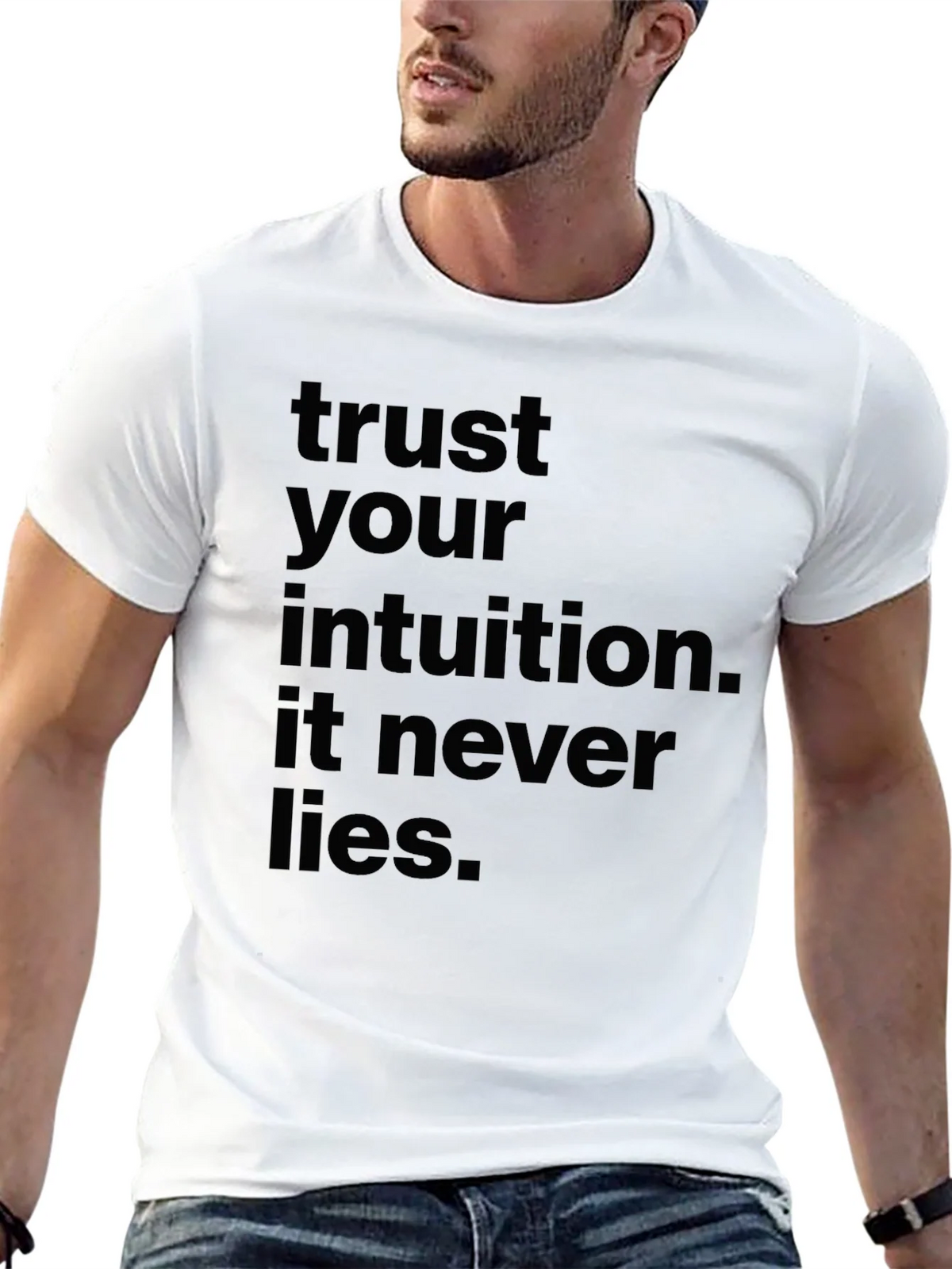 Trust Your Intuition Black T-Shirt product image 11