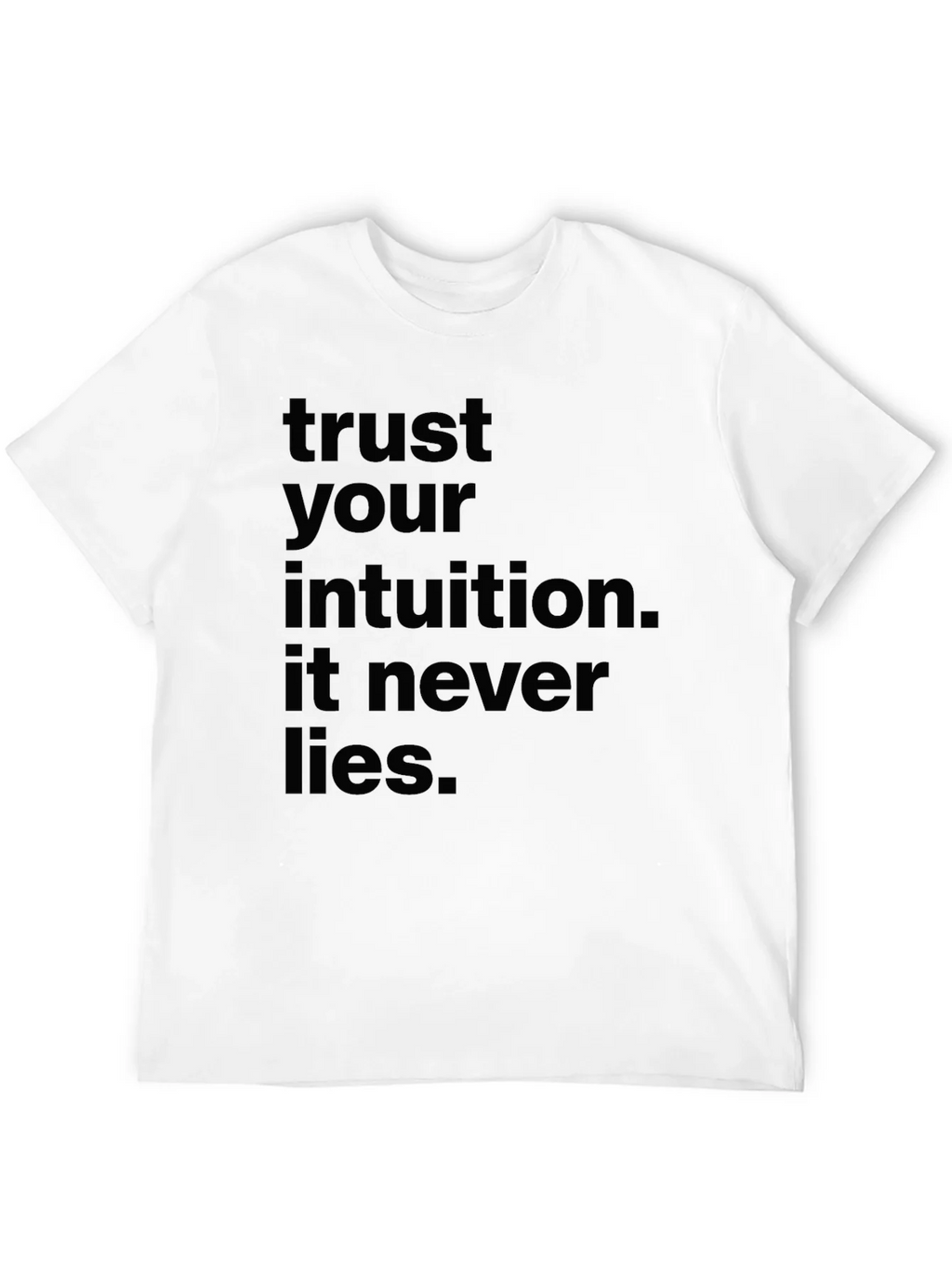 Trust Your Intuition Black T-Shirt product image 10