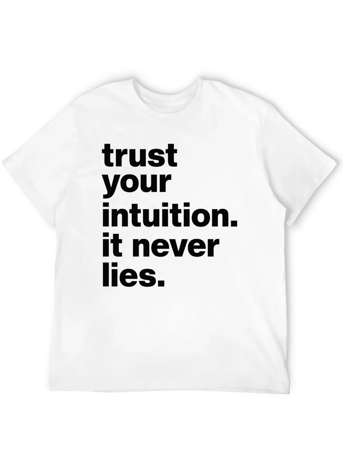 Trust Your Intuition Black T-Shirt product image 10
