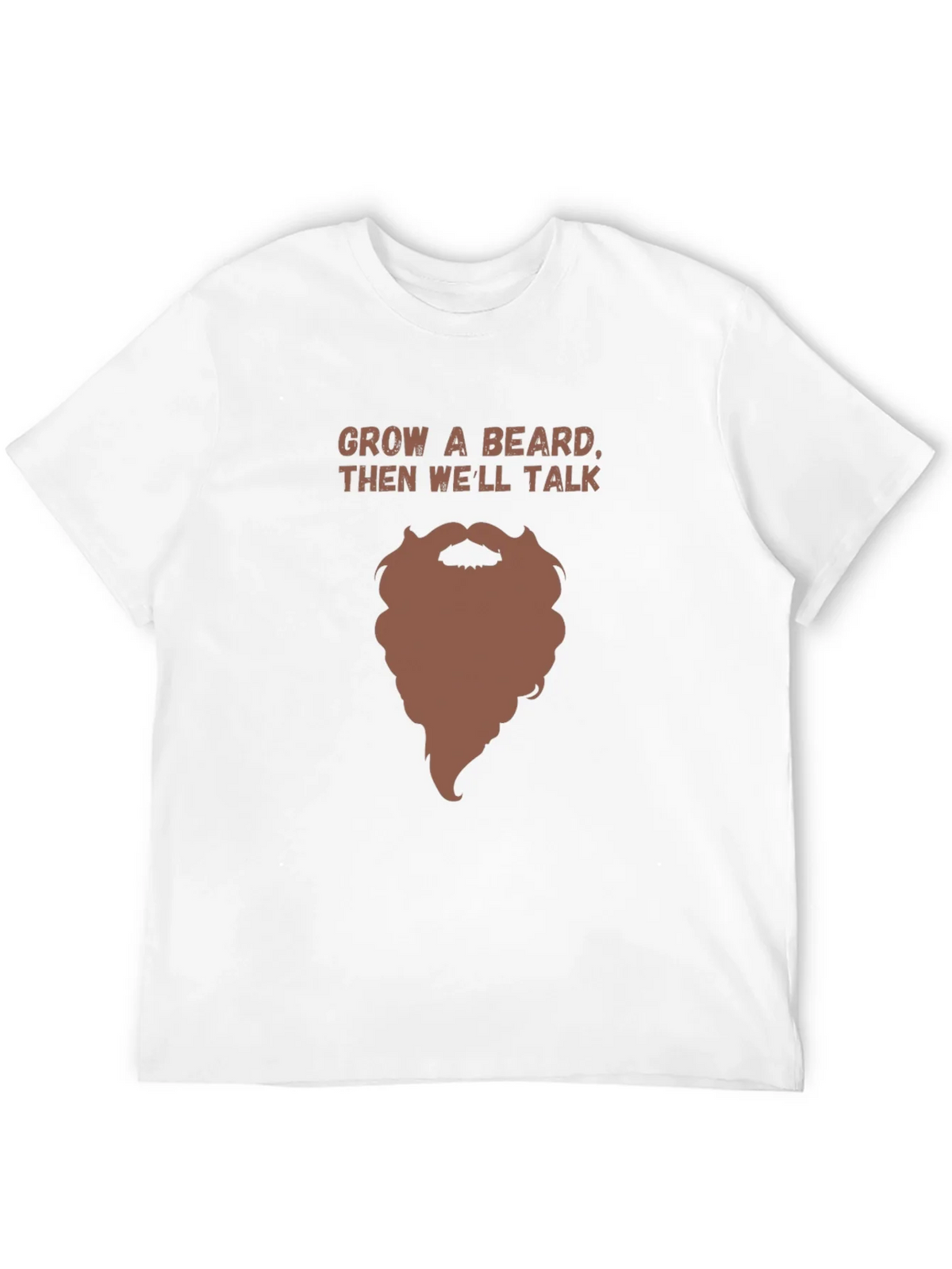 Grow a Beard Funny Graphic Tee product image 11