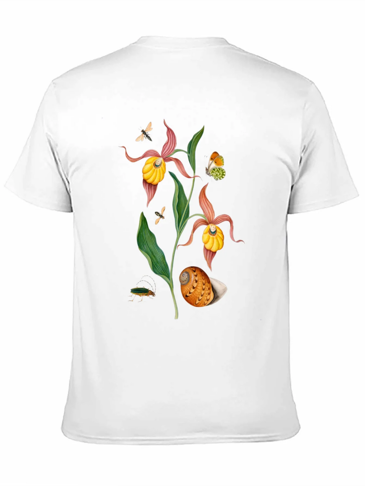 Botanical Print T-Shirt - Black product image 7