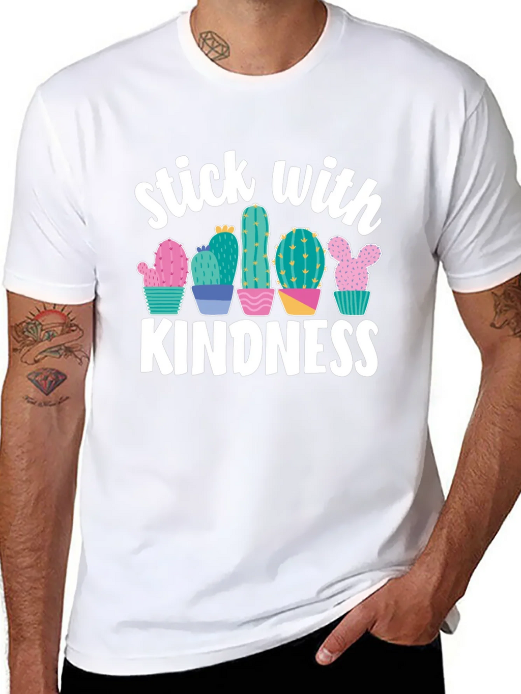 Stick with Kindness Graphic Tee product image 7