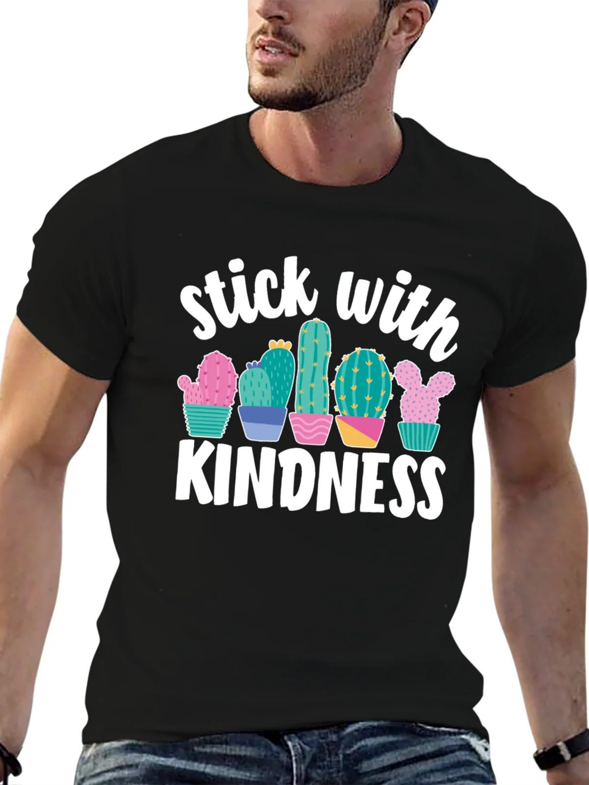 Stick with Kindness Graphic Tee product image 6