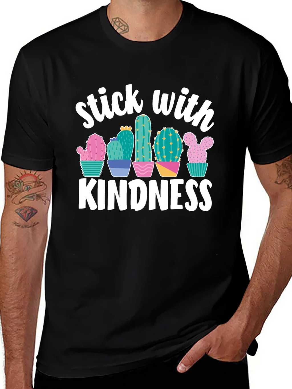 Stick with Kindness Graphic Tee product image 1
