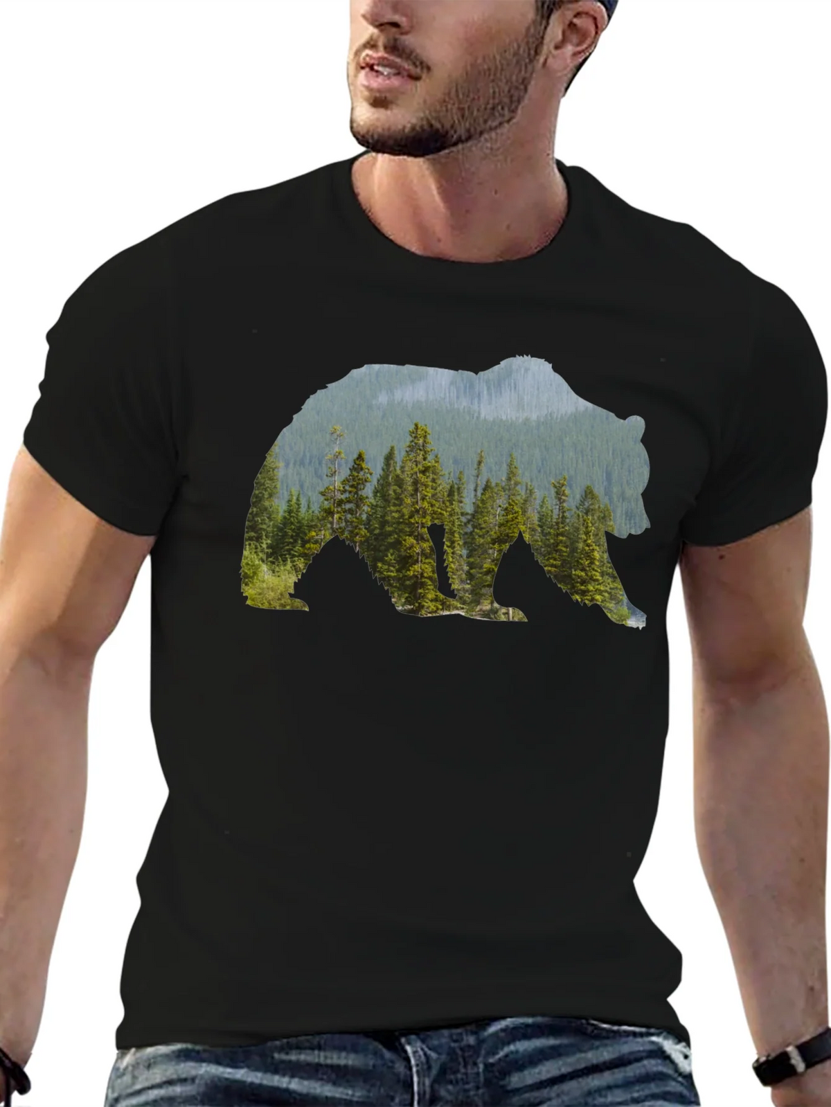 Nature Bear Graphic Tee - Adventure Awaits! product image 6