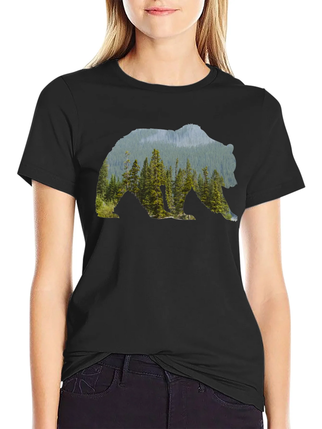 Nature Bear Graphic Tee - Adventure Awaits! product image 2