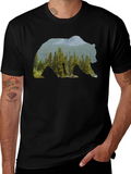 Nature Bear Graphic Tee - Adventure Awaits! product image 1