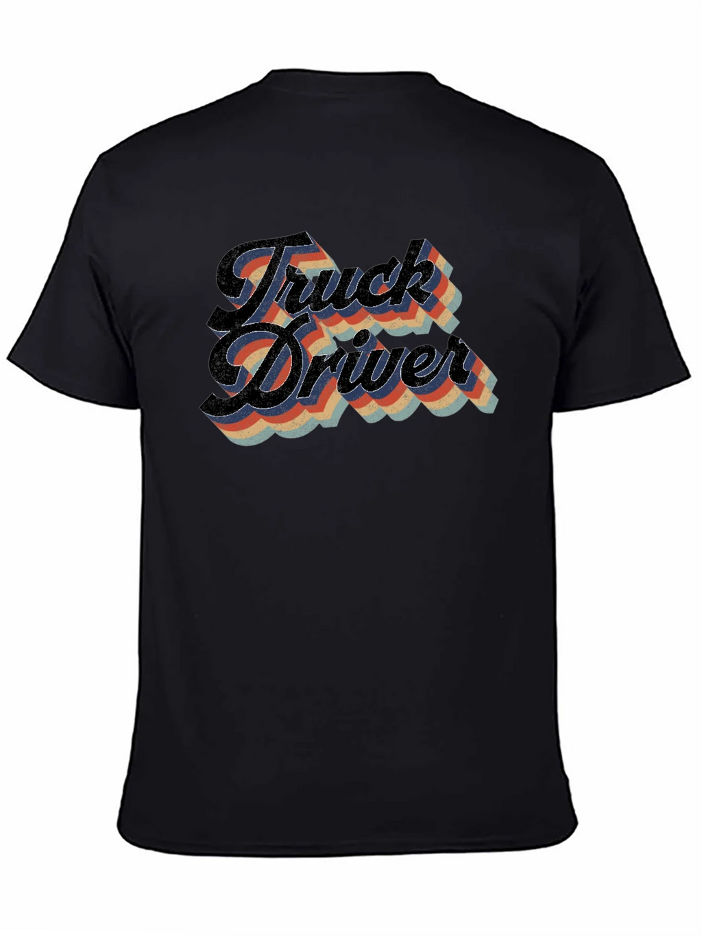 Truck Driver Retro Style T-Shirt product image 4