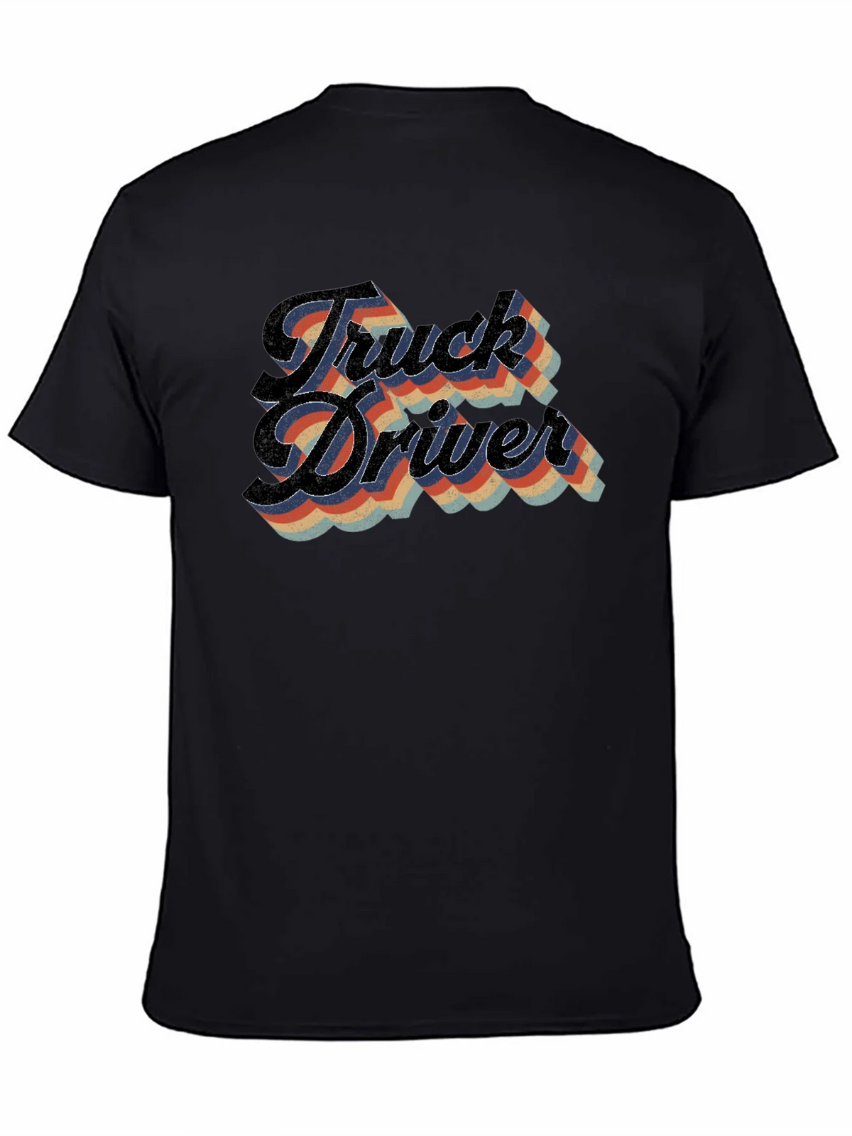 Truck Driver Retro Style T-Shirt product image 4