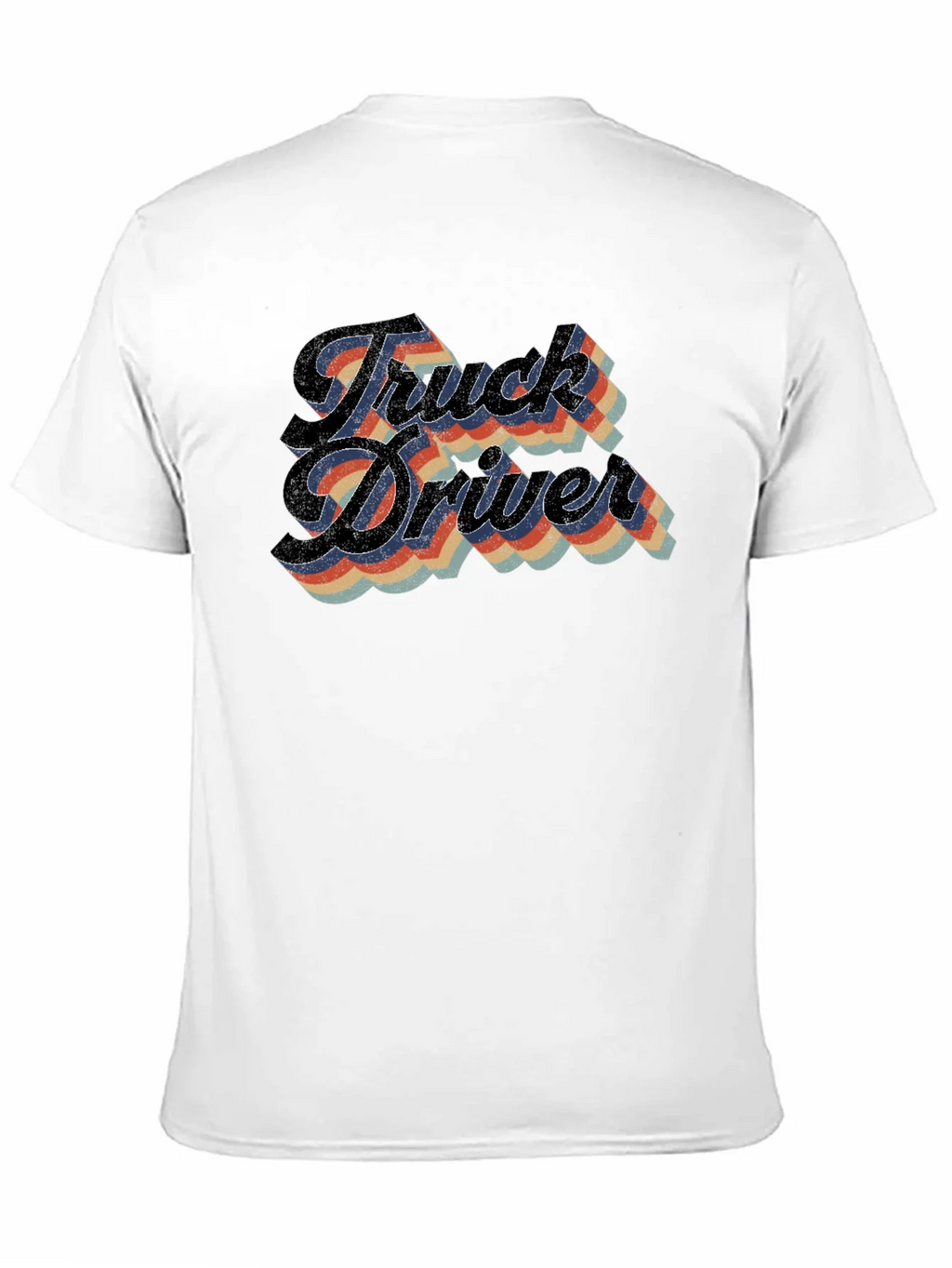 Truck Driver Retro Style T-Shirt product image 10