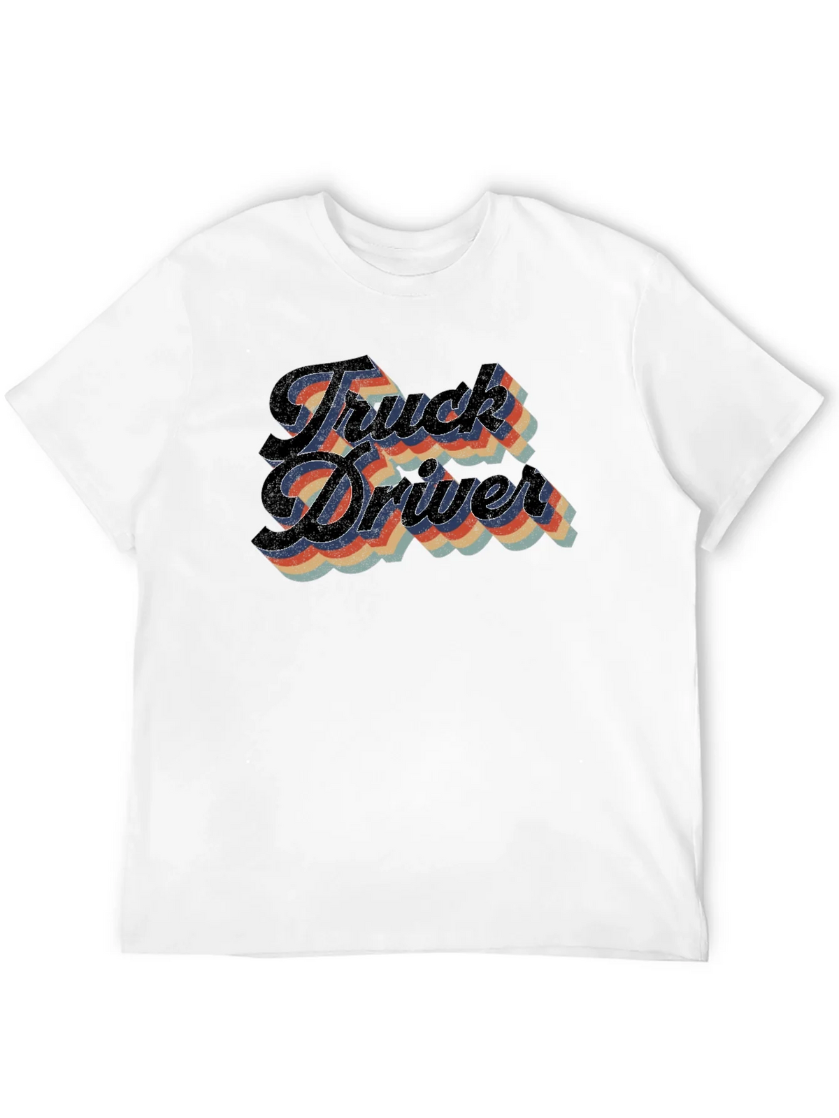 Truck Driver Retro Style T-Shirt product image 11