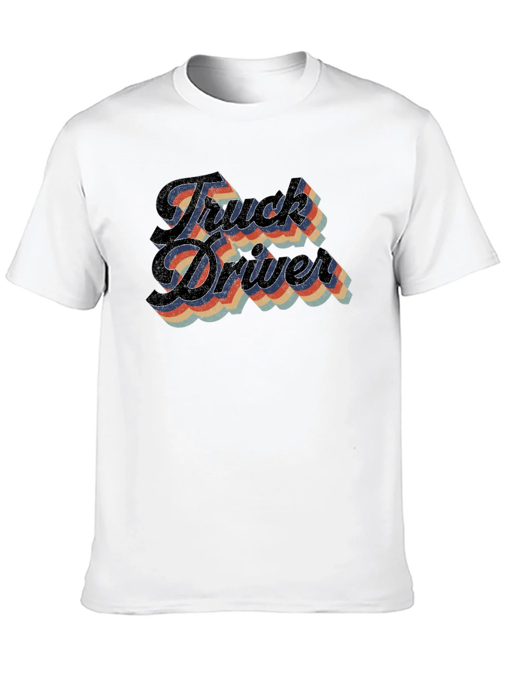 Truck Driver Retro Style T-Shirt product image 9