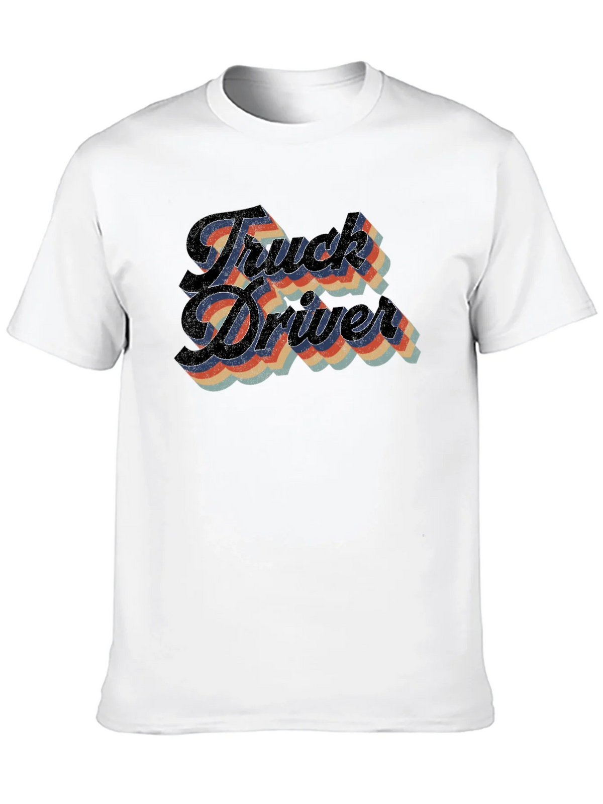 Truck Driver Retro Style T-Shirt product image 9