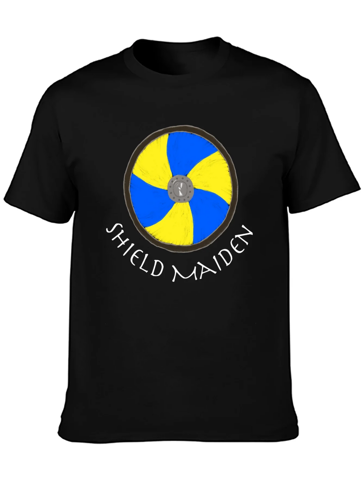 Shield Maiden Viking T-Shirt - Warrior Style product image 3