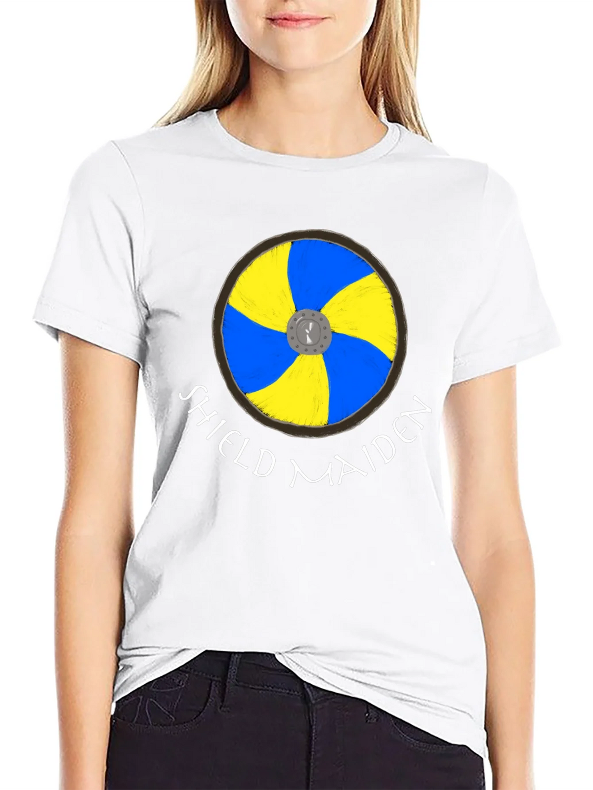 Shield Maiden Viking T-Shirt - Warrior Style product image 8