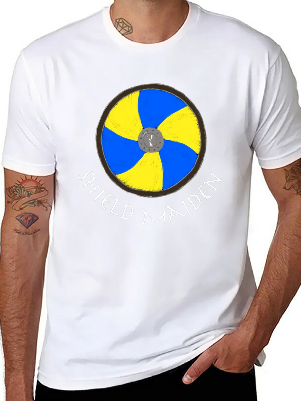 Shield Maiden Viking T-Shirt - Warrior Style product image 7