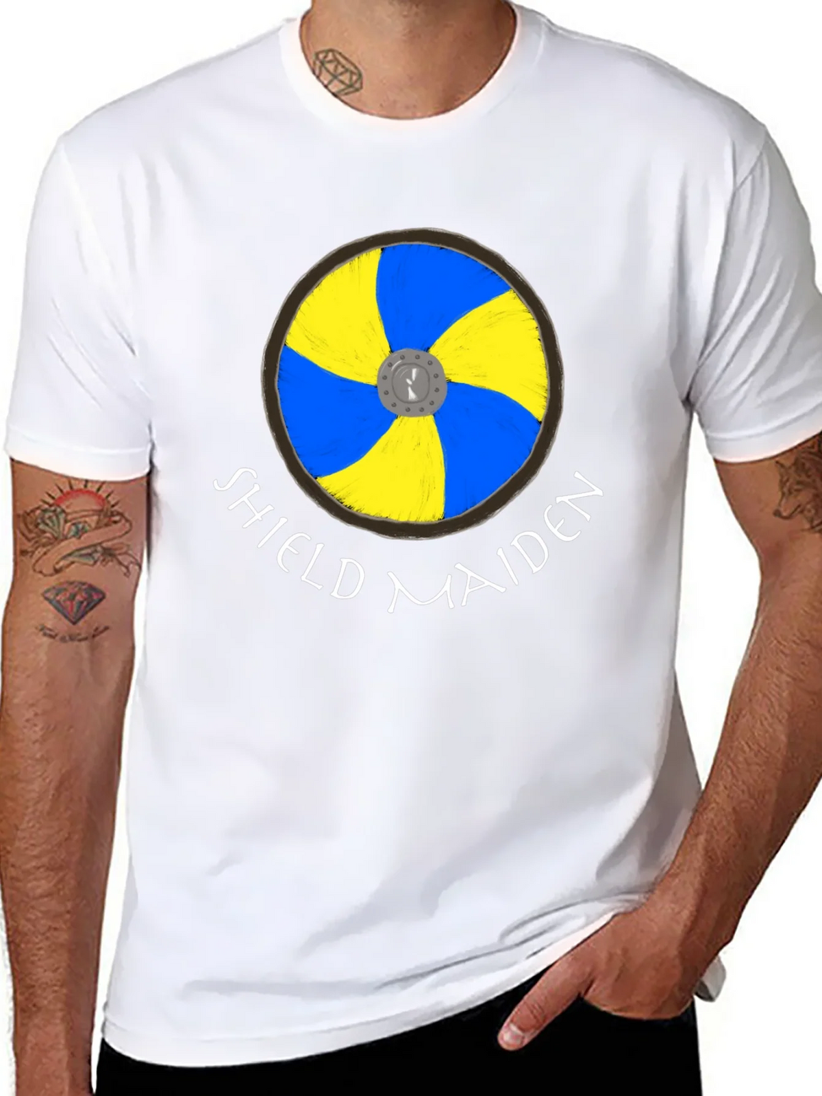Shield Maiden Viking T-Shirt - Warrior Style product image 7