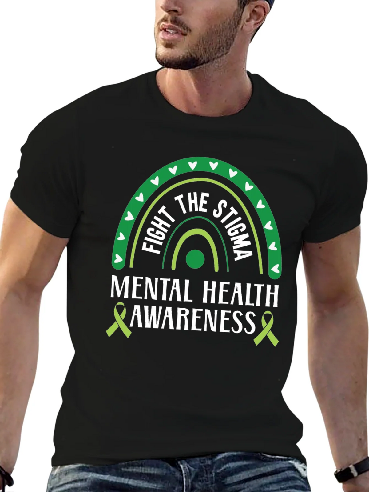 Mental Health Awareness T-Shirt - Fight The Stigma Tee product image 6