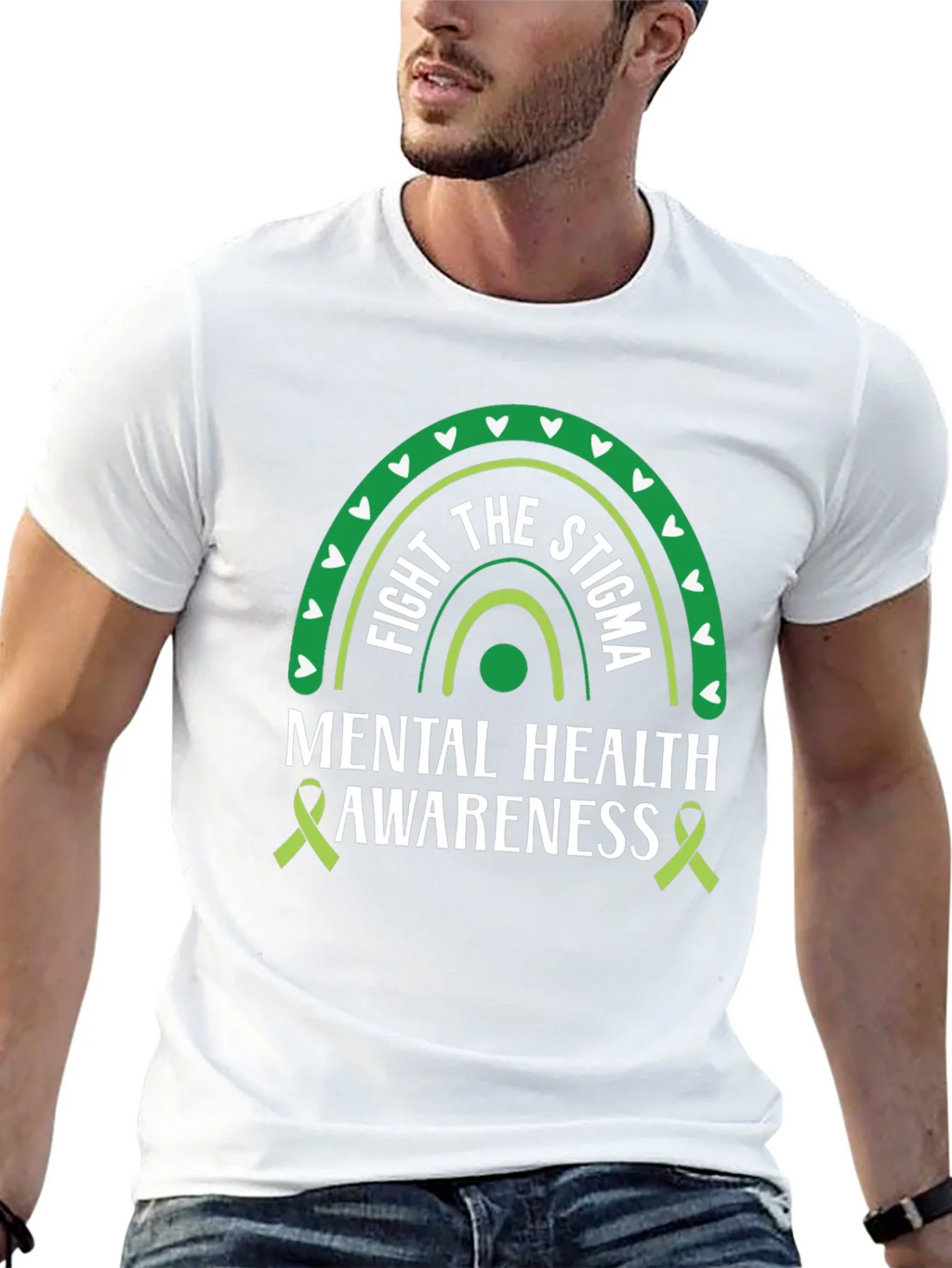 Mental Health Awareness T-Shirt - Fight The Stigma Tee product image 12