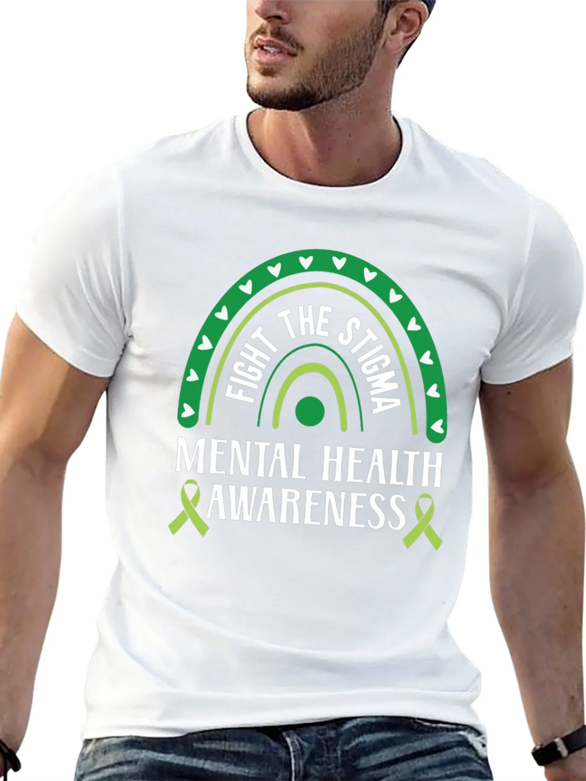 Mental Health Awareness T-Shirt - Fight The Stigma Tee product image 12
