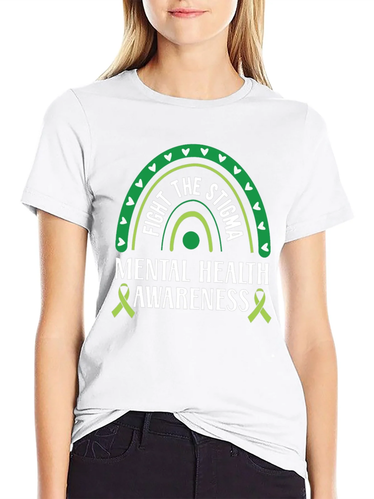 Mental Health Awareness T-Shirt - Fight The Stigma Tee product image 8