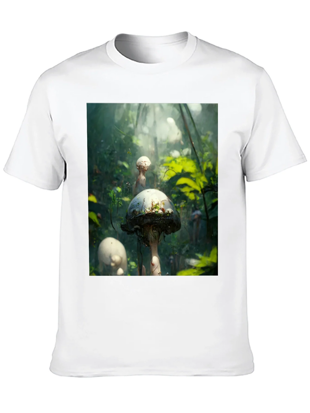 Mushroom Forest Graphic Tee - Nature Inspired Style product image 9