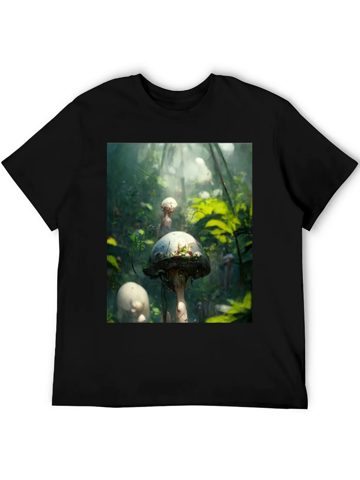 Mushroom Forest Graphic Tee - Nature Inspired Style product image 5