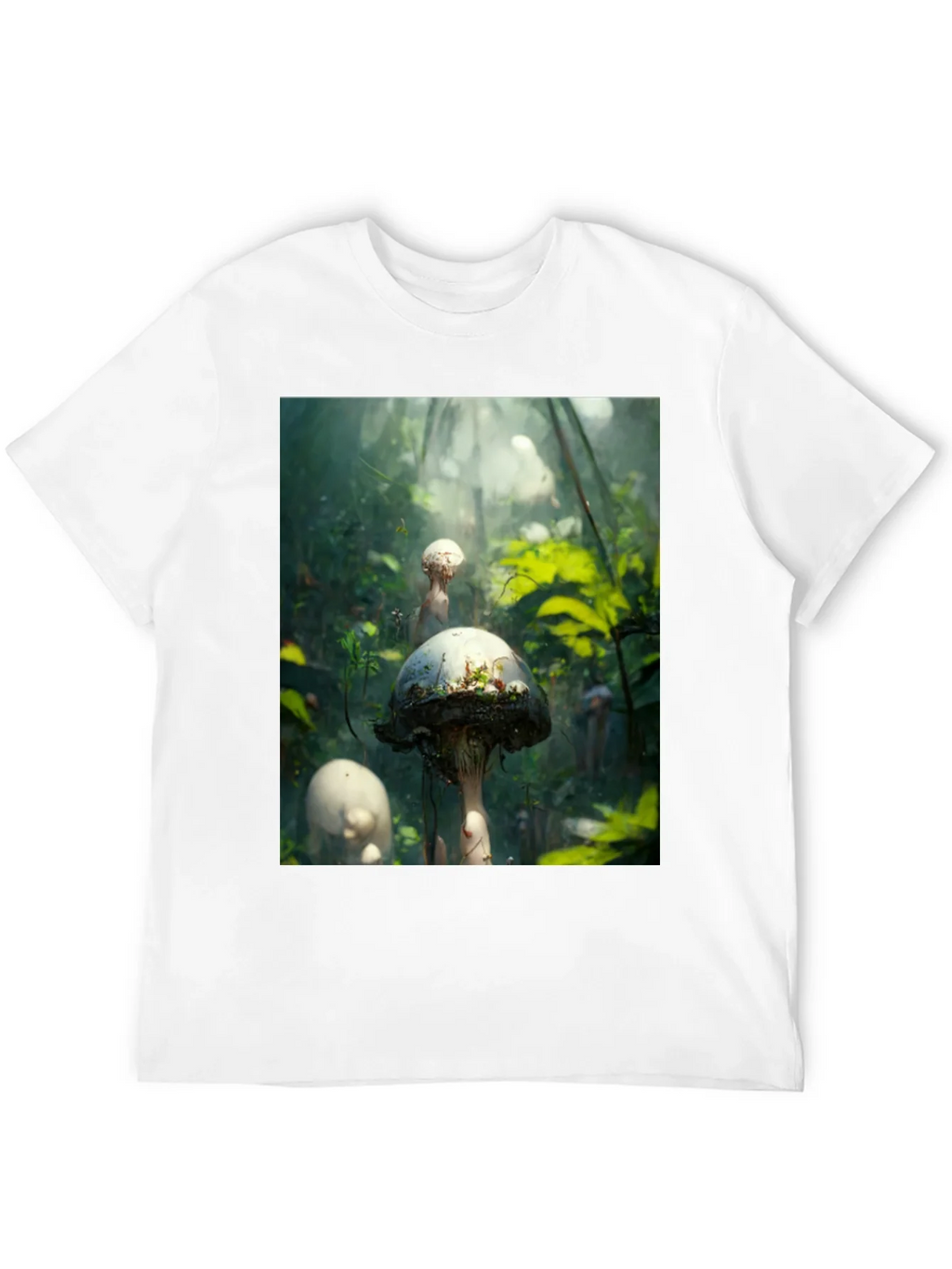 Mushroom Forest Graphic Tee - Nature Inspired Style product image 11