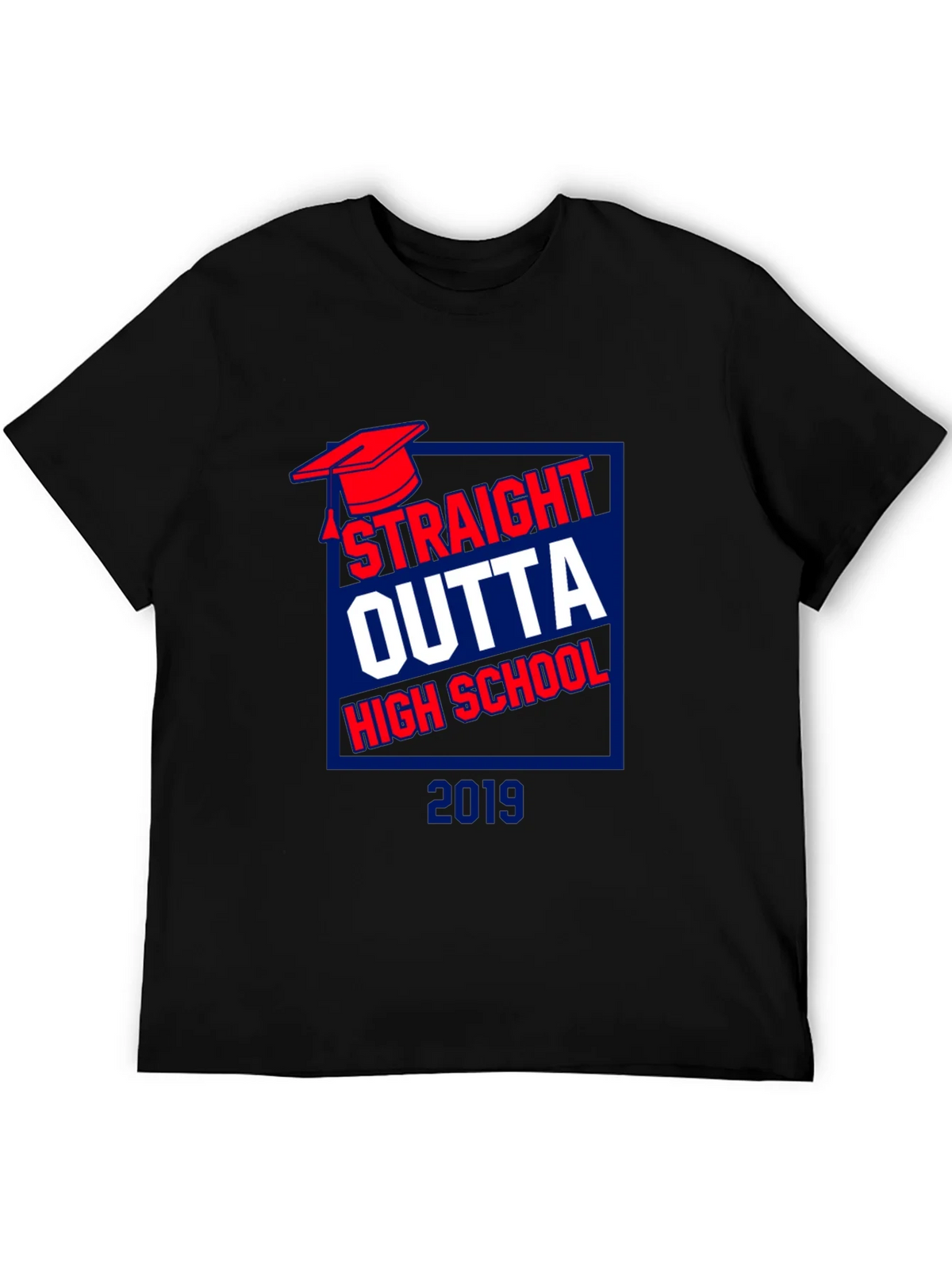 Straight Outta High School 2019 T-Shirt product image 4