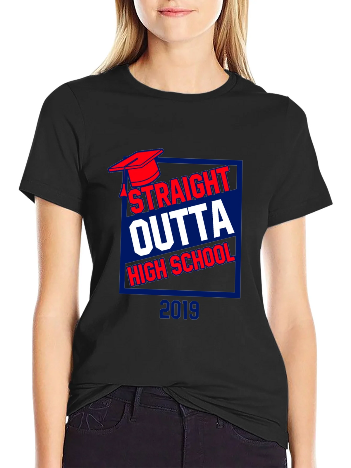 Straight Outta High School 2019 T-Shirt product image 2