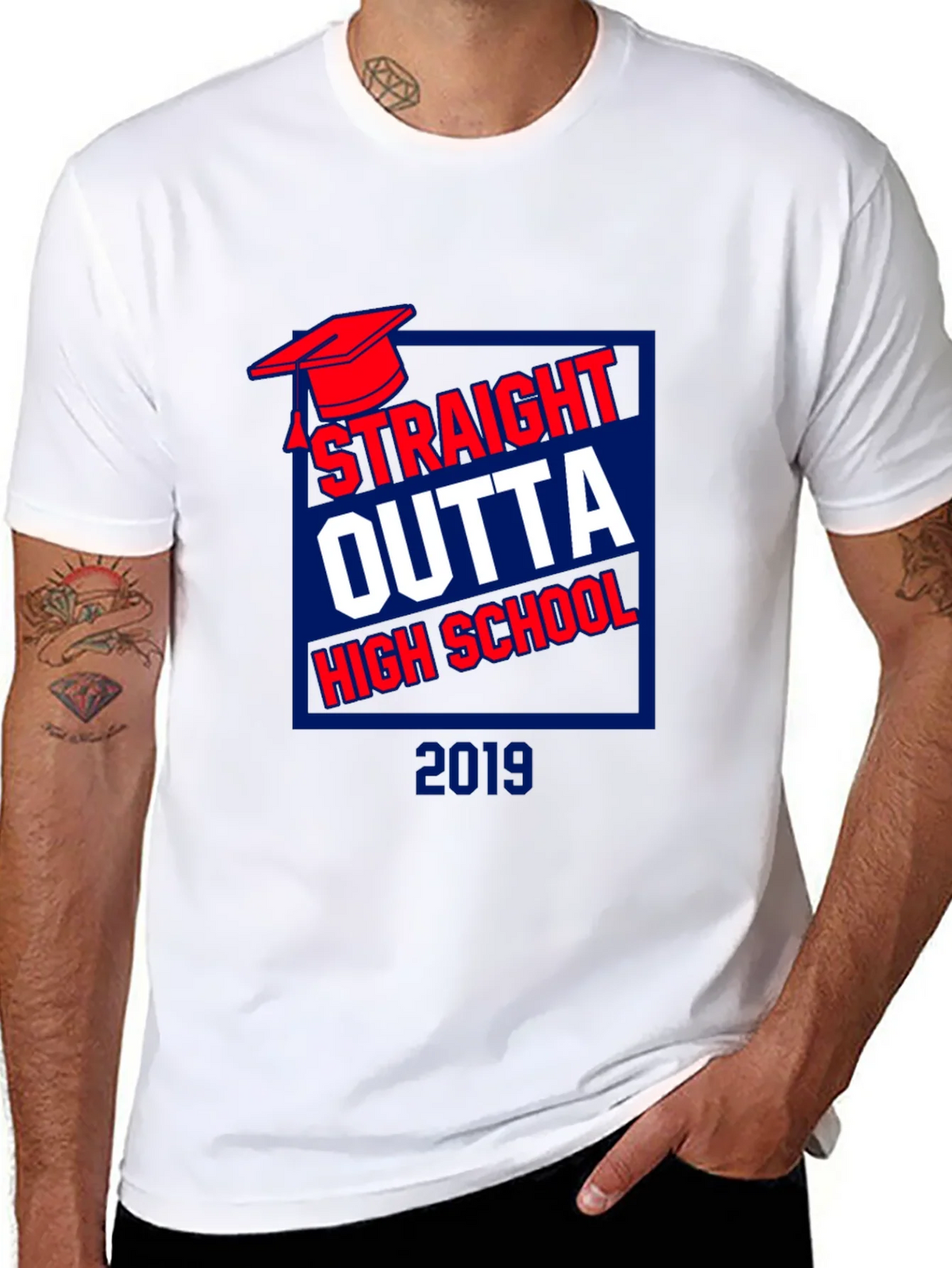 Straight Outta High School 2019 T-Shirt product image 6