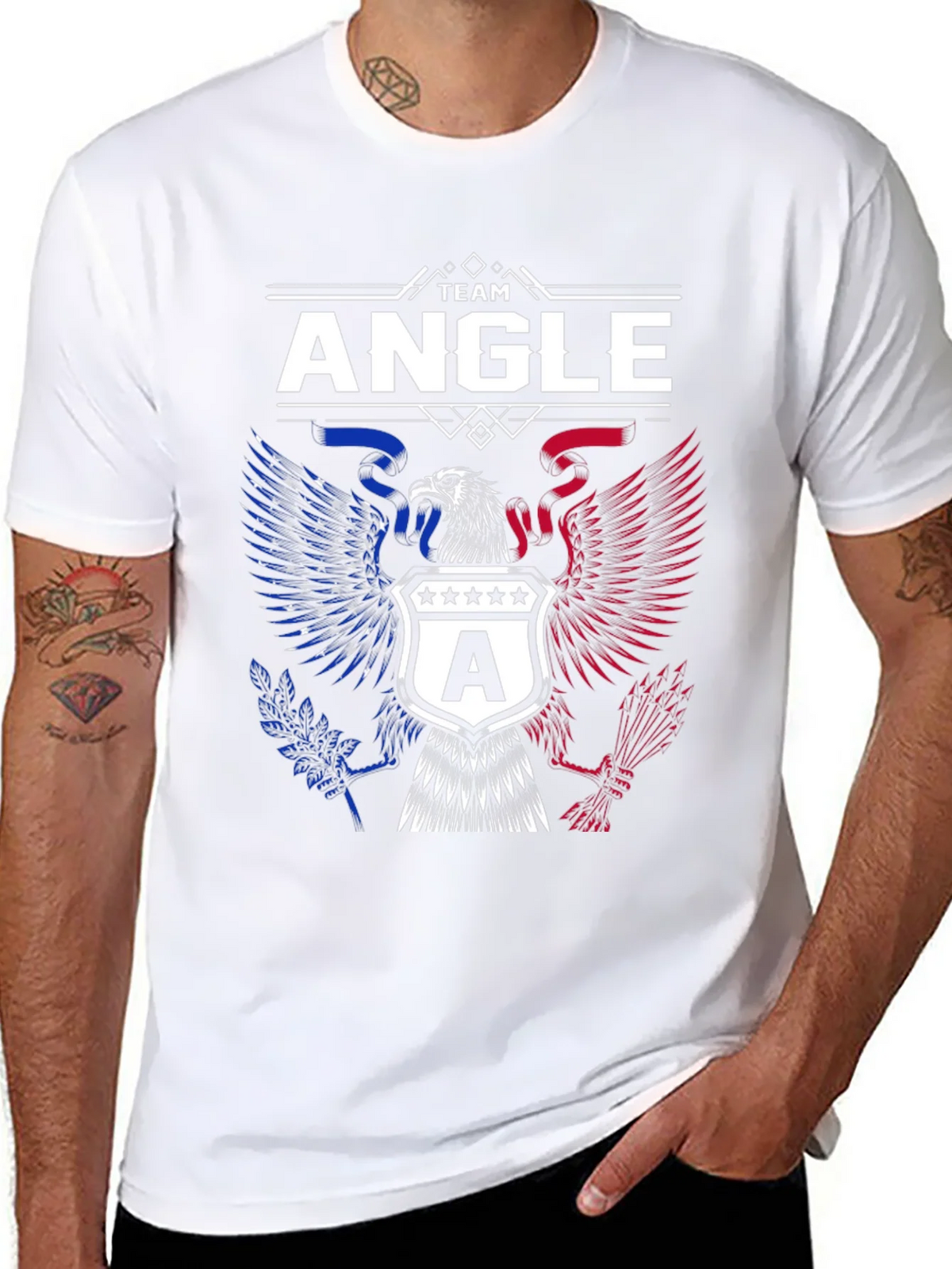 Team Angle Eagle Patriotic T-Shirt product image 6