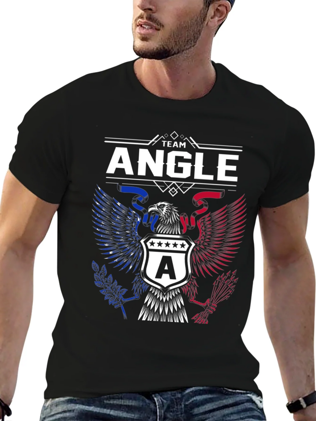 Team Angle Eagle Patriotic T-Shirt product image 5