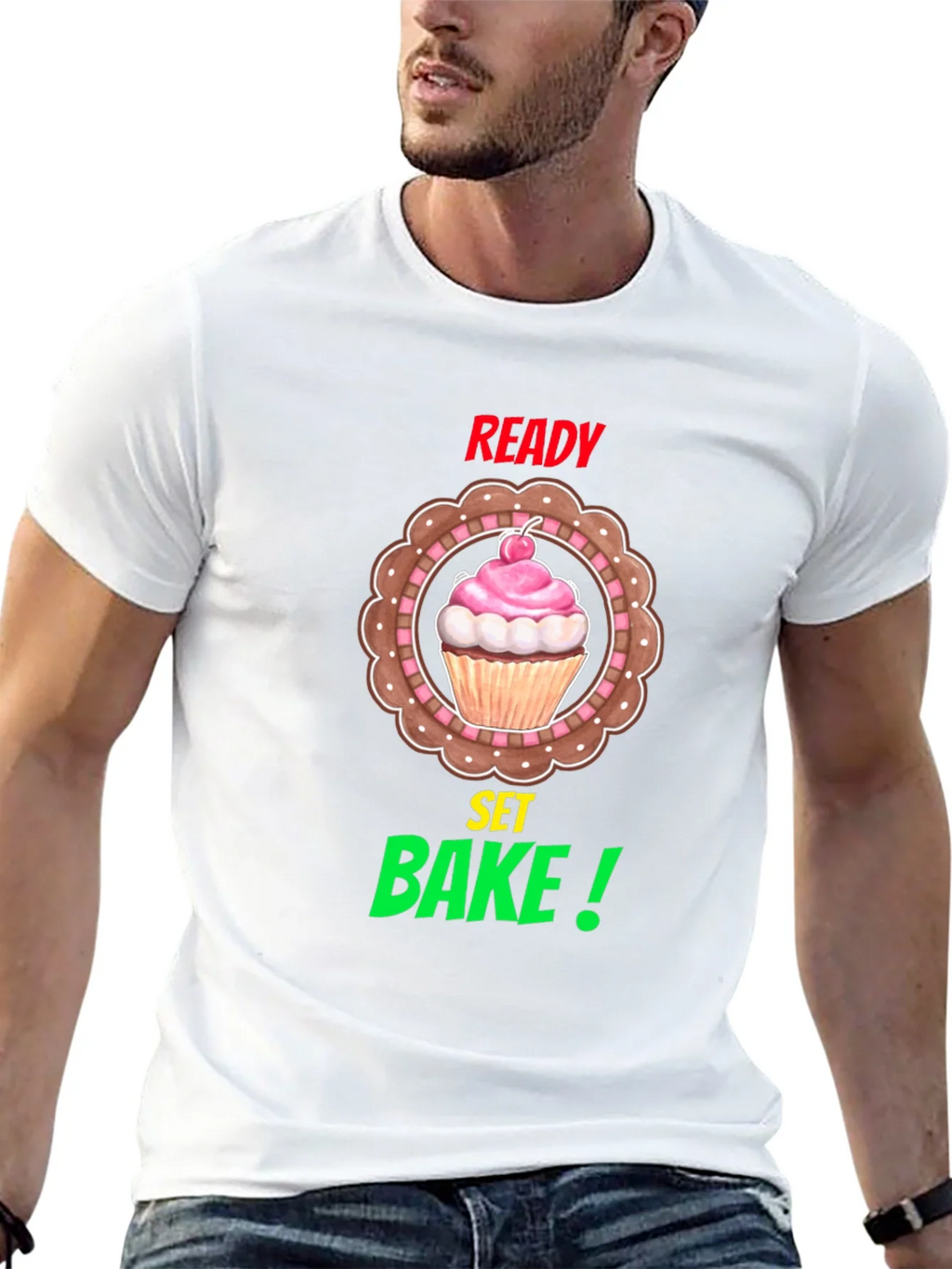 Ready Set Bake T-Shirt | Cupcake Tee product image 10